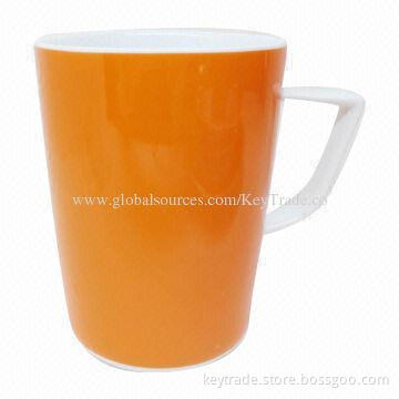 Fine Porcelain Mug with Lollipop Color